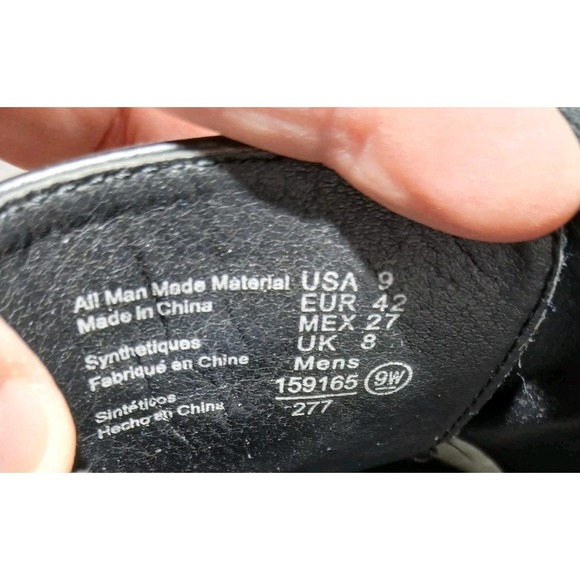 Dexter Comfort Mens Black Cap Toe Memory Foam Lace Up Oxford Dress Shoes main image 6